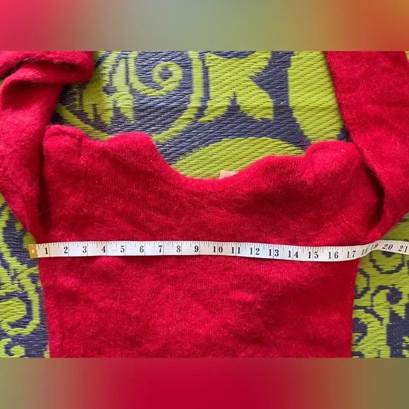 ba&sh Red Crew Neck Sweater - Picture 8 of 9